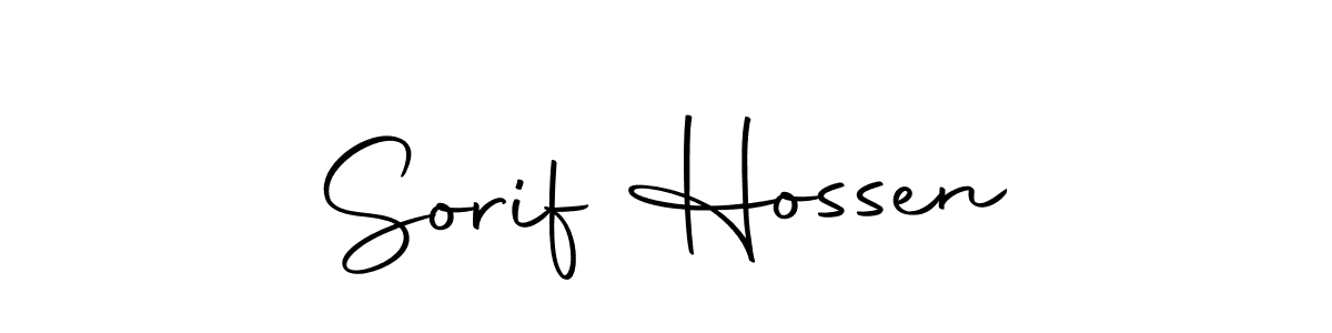 You should practise on your own different ways (Autography-DOLnW) to write your name (Sorif Hossen) in signature. don't let someone else do it for you. Sorif Hossen signature style 10 images and pictures png