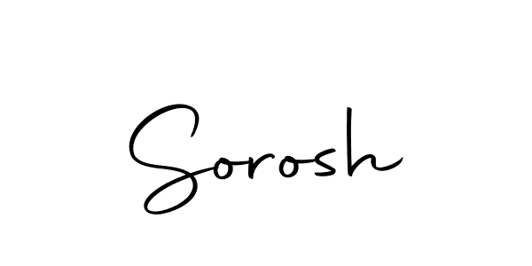 Similarly Autography-DOLnW is the best handwritten signature design. Signature creator online .You can use it as an online autograph creator for name Sorosh. Sorosh signature style 10 images and pictures png