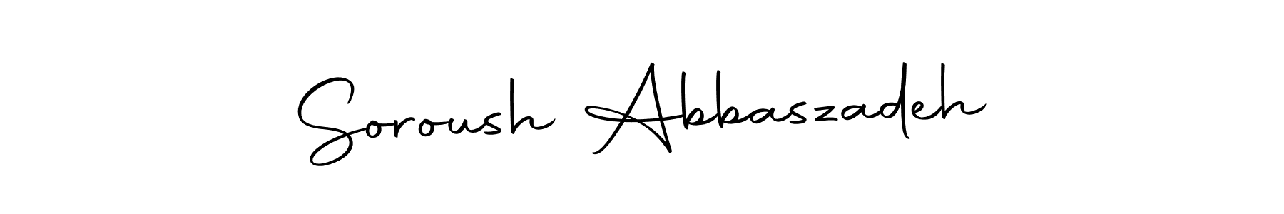 Autography-DOLnW is a professional signature style that is perfect for those who want to add a touch of class to their signature. It is also a great choice for those who want to make their signature more unique. Get Soroush Abbaszadeh name to fancy signature for free. Soroush Abbaszadeh signature style 10 images and pictures png