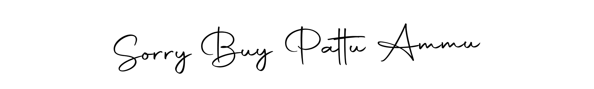 Similarly Autography-DOLnW is the best handwritten signature design. Signature creator online .You can use it as an online autograph creator for name Sorry Buy Pattu Ammu. Sorry Buy Pattu Ammu signature style 10 images and pictures png