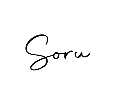 Also we have Soru name is the best signature style. Create professional handwritten signature collection using Autography-DOLnW autograph style. Soru signature style 10 images and pictures png