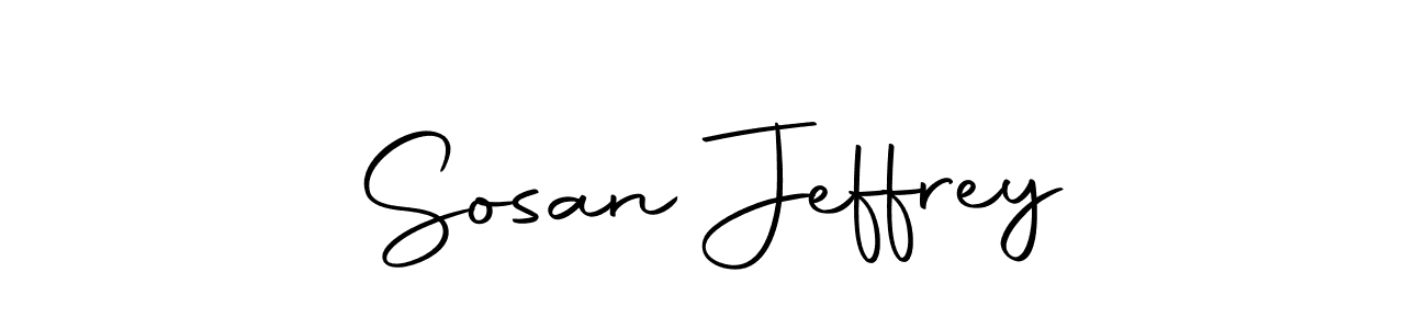 Here are the top 10 professional signature styles for the name Sosan Jeffrey. These are the best autograph styles you can use for your name. Sosan Jeffrey signature style 10 images and pictures png