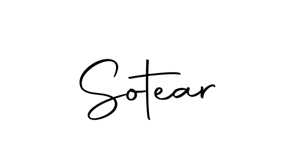 Create a beautiful signature design for name Sotear. With this signature (Autography-DOLnW) fonts, you can make a handwritten signature for free. Sotear signature style 10 images and pictures png