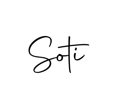 Make a beautiful signature design for name Soti. With this signature (Autography-DOLnW) style, you can create a handwritten signature for free. Soti signature style 10 images and pictures png