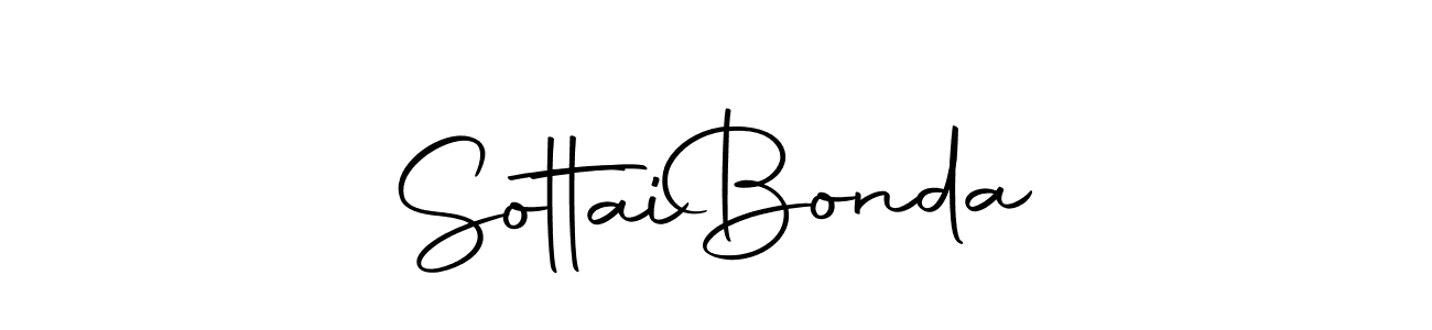 You should practise on your own different ways (Autography-DOLnW) to write your name (Sottai  Bonda) in signature. don't let someone else do it for you. Sottai  Bonda signature style 10 images and pictures png