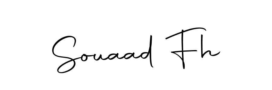 Also we have Souaad Fh name is the best signature style. Create professional handwritten signature collection using Autography-DOLnW autograph style. Souaad Fh signature style 10 images and pictures png