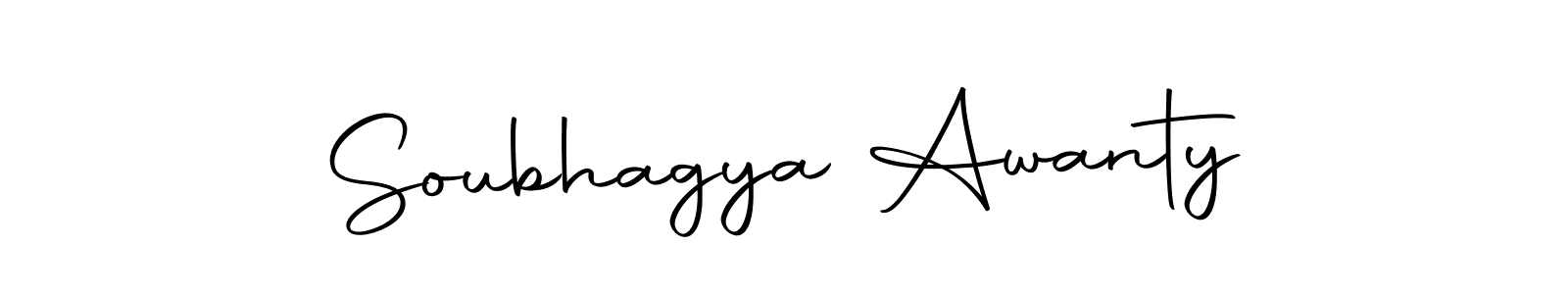 How to make Soubhagya Awanty signature? Autography-DOLnW is a professional autograph style. Create handwritten signature for Soubhagya Awanty name. Soubhagya Awanty signature style 10 images and pictures png