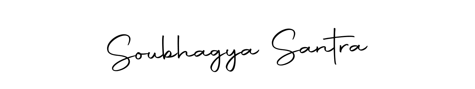 Create a beautiful signature design for name Soubhagya Santra. With this signature (Autography-DOLnW) fonts, you can make a handwritten signature for free. Soubhagya Santra signature style 10 images and pictures png