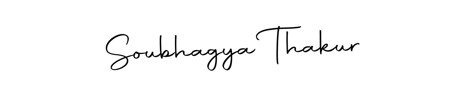 Make a beautiful signature design for name Soubhagya Thakur. Use this online signature maker to create a handwritten signature for free. Soubhagya Thakur signature style 10 images and pictures png