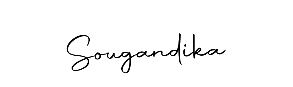 You can use this online signature creator to create a handwritten signature for the name Sougandika. This is the best online autograph maker. Sougandika signature style 10 images and pictures png