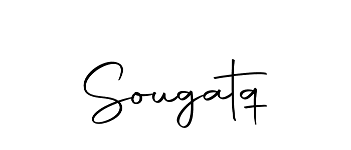 Create a beautiful signature design for name Sougatq. With this signature (Autography-DOLnW) fonts, you can make a handwritten signature for free. Sougatq signature style 10 images and pictures png