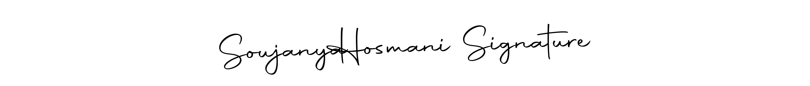 How to make Soujanya   Hosmani Signature signature? Autography-DOLnW is a professional autograph style. Create handwritten signature for Soujanya   Hosmani Signature name. Soujanya   Hosmani Signature signature style 10 images and pictures png