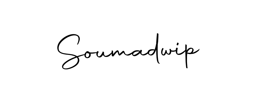 Use a signature maker to create a handwritten signature online. With this signature software, you can design (Autography-DOLnW) your own signature for name Soumadwip. Soumadwip signature style 10 images and pictures png