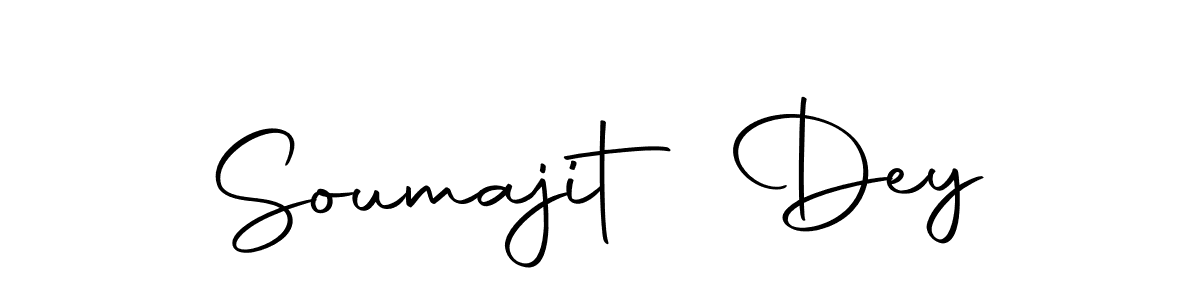 Create a beautiful signature design for name Soumajit Dey. With this signature (Autography-DOLnW) fonts, you can make a handwritten signature for free. Soumajit Dey signature style 10 images and pictures png