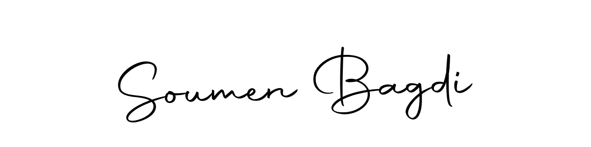 You should practise on your own different ways (Autography-DOLnW) to write your name (Soumen Bagdi) in signature. don't let someone else do it for you. Soumen Bagdi signature style 10 images and pictures png