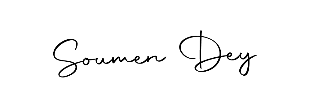 Make a beautiful signature design for name Soumen Dey. With this signature (Autography-DOLnW) style, you can create a handwritten signature for free. Soumen Dey signature style 10 images and pictures png