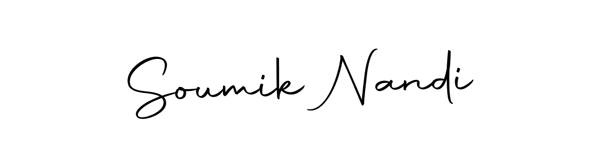 Also we have Soumik Nandi name is the best signature style. Create professional handwritten signature collection using Autography-DOLnW autograph style. Soumik Nandi signature style 10 images and pictures png