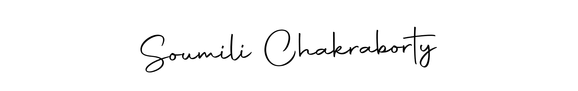 Make a short Soumili Chakraborty signature style. Manage your documents anywhere anytime using Autography-DOLnW. Create and add eSignatures, submit forms, share and send files easily. Soumili Chakraborty signature style 10 images and pictures png