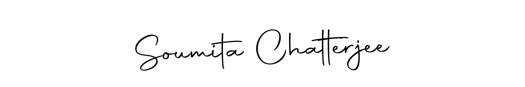 Soumita Chatterjee stylish signature style. Best Handwritten Sign (Autography-DOLnW) for my name. Handwritten Signature Collection Ideas for my name Soumita Chatterjee. Soumita Chatterjee signature style 10 images and pictures png