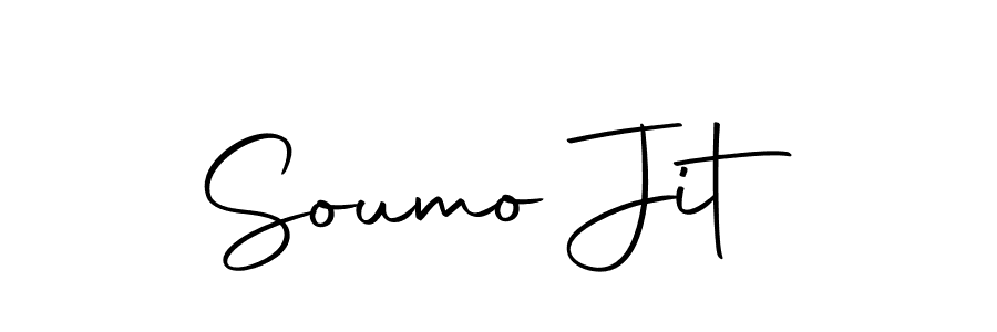How to make Soumo Jit name signature. Use Autography-DOLnW style for creating short signs online. This is the latest handwritten sign. Soumo Jit signature style 10 images and pictures png