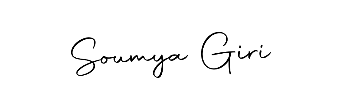 Make a beautiful signature design for name Soumya Giri. Use this online signature maker to create a handwritten signature for free. Soumya Giri signature style 10 images and pictures png