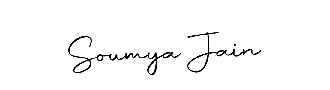 The best way (Autography-DOLnW) to make a short signature is to pick only two or three words in your name. The name Soumya Jain include a total of six letters. For converting this name. Soumya Jain signature style 10 images and pictures png