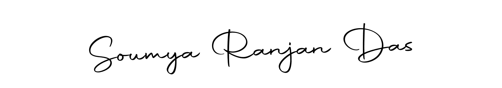 How to make Soumya Ranjan Das name signature. Use Autography-DOLnW style for creating short signs online. This is the latest handwritten sign. Soumya Ranjan Das signature style 10 images and pictures png