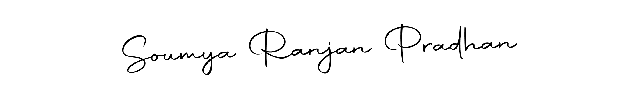 Make a beautiful signature design for name Soumya Ranjan Pradhan. Use this online signature maker to create a handwritten signature for free. Soumya Ranjan Pradhan signature style 10 images and pictures png