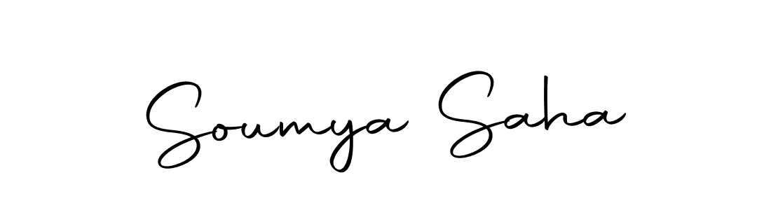 Soumya Saha stylish signature style. Best Handwritten Sign (Autography-DOLnW) for my name. Handwritten Signature Collection Ideas for my name Soumya Saha. Soumya Saha signature style 10 images and pictures png