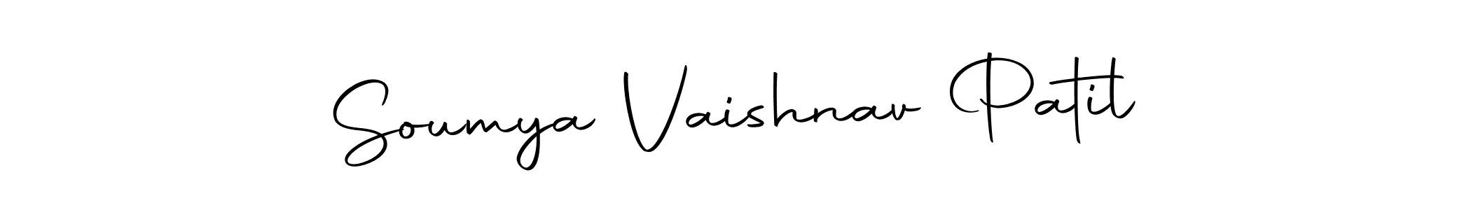 Autography-DOLnW is a professional signature style that is perfect for those who want to add a touch of class to their signature. It is also a great choice for those who want to make their signature more unique. Get Soumya Vaishnav Patil name to fancy signature for free. Soumya Vaishnav Patil signature style 10 images and pictures png