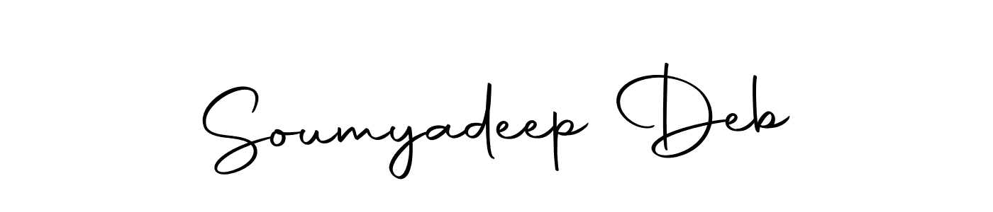 Soumyadeep Deb stylish signature style. Best Handwritten Sign (Autography-DOLnW) for my name. Handwritten Signature Collection Ideas for my name Soumyadeep Deb. Soumyadeep Deb signature style 10 images and pictures png