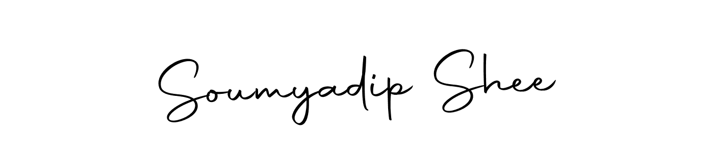 How to make Soumyadip Shee name signature. Use Autography-DOLnW style for creating short signs online. This is the latest handwritten sign. Soumyadip Shee signature style 10 images and pictures png