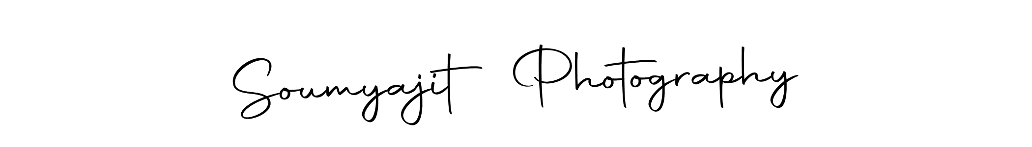 How to make Soumyajit Photography name signature. Use Autography-DOLnW style for creating short signs online. This is the latest handwritten sign. Soumyajit Photography signature style 10 images and pictures png