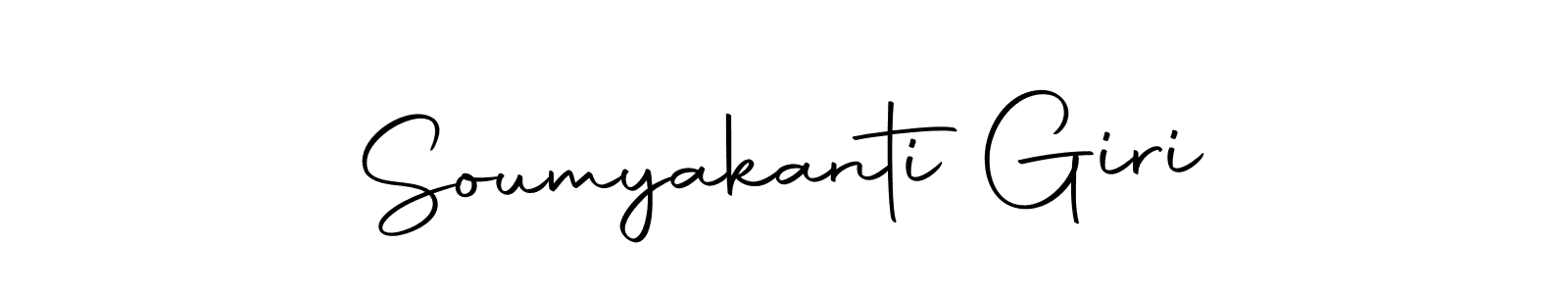 Create a beautiful signature design for name Soumyakanti Giri. With this signature (Autography-DOLnW) fonts, you can make a handwritten signature for free. Soumyakanti Giri signature style 10 images and pictures png