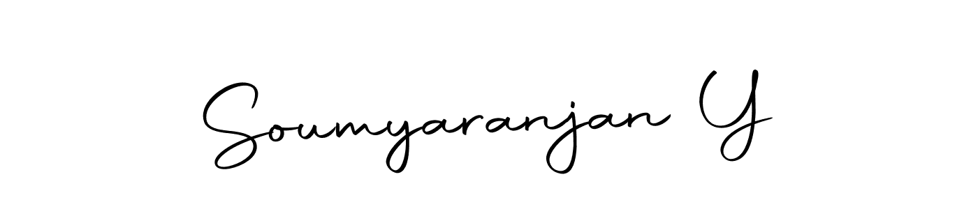 Make a beautiful signature design for name Soumyaranjan Y. Use this online signature maker to create a handwritten signature for free. Soumyaranjan Y signature style 10 images and pictures png
