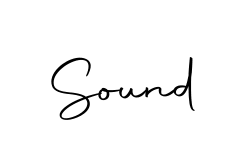 How to make Sound signature? Autography-DOLnW is a professional autograph style. Create handwritten signature for Sound name. Sound signature style 10 images and pictures png