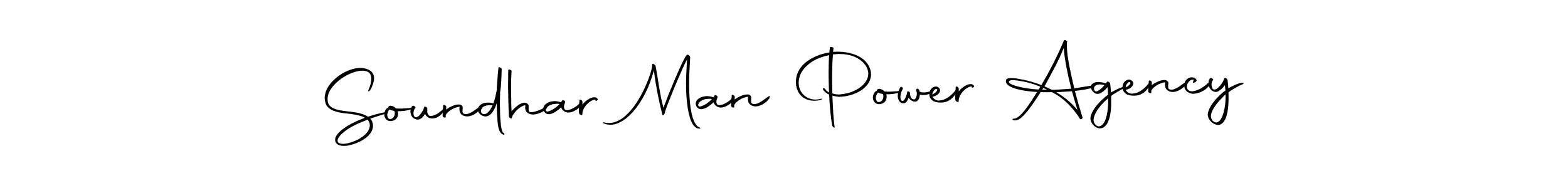 You can use this online signature creator to create a handwritten signature for the name Soundhar Man Power Agency. This is the best online autograph maker. Soundhar Man Power Agency signature style 10 images and pictures png