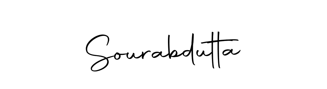 You should practise on your own different ways (Autography-DOLnW) to write your name (Sourabdutta) in signature. don't let someone else do it for you. Sourabdutta signature style 10 images and pictures png