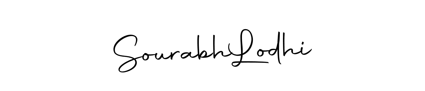 The best way (Autography-DOLnW) to make a short signature is to pick only two or three words in your name. The name Sourabh  Lodhi include a total of six letters. For converting this name. Sourabh  Lodhi signature style 10 images and pictures png