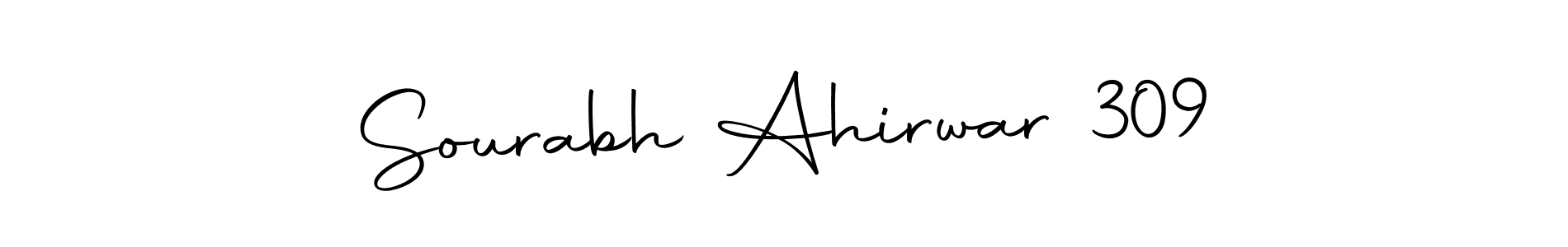 It looks lik you need a new signature style for name Sourabh Ahirwar 309. Design unique handwritten (Autography-DOLnW) signature with our free signature maker in just a few clicks. Sourabh Ahirwar 309 signature style 10 images and pictures png