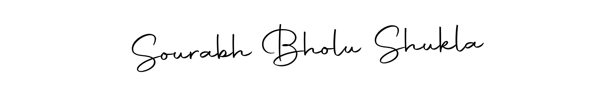 The best way (Autography-DOLnW) to make a short signature is to pick only two or three words in your name. The name Sourabh Bholu Shukla include a total of six letters. For converting this name. Sourabh Bholu Shukla signature style 10 images and pictures png