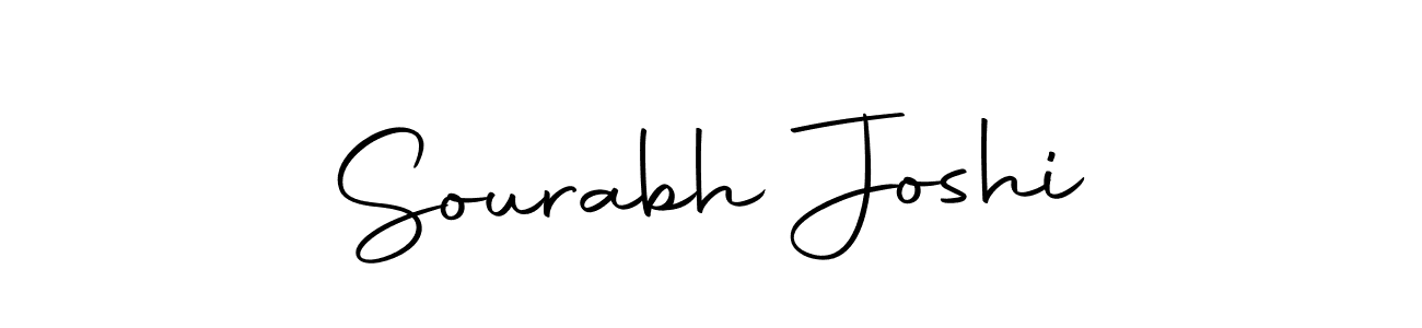 Create a beautiful signature design for name Sourabh Joshi. With this signature (Autography-DOLnW) fonts, you can make a handwritten signature for free. Sourabh Joshi signature style 10 images and pictures png