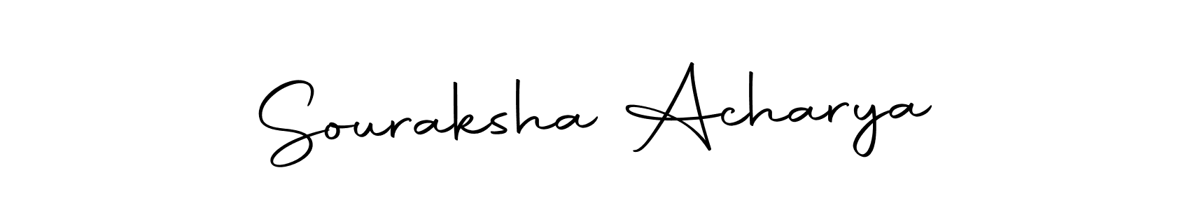 Use a signature maker to create a handwritten signature online. With this signature software, you can design (Autography-DOLnW) your own signature for name Souraksha Acharya. Souraksha Acharya signature style 10 images and pictures png