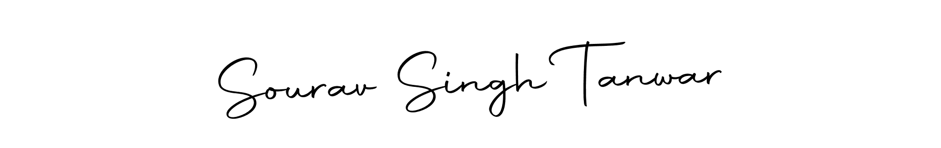 Autography-DOLnW is a professional signature style that is perfect for those who want to add a touch of class to their signature. It is also a great choice for those who want to make their signature more unique. Get Sourav Singh Tanwar name to fancy signature for free. Sourav Singh Tanwar signature style 10 images and pictures png