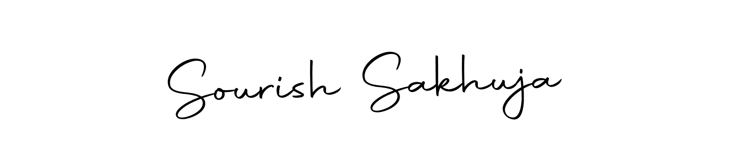 if you are searching for the best signature style for your name Sourish Sakhuja. so please give up your signature search. here we have designed multiple signature styles  using Autography-DOLnW. Sourish Sakhuja signature style 10 images and pictures png