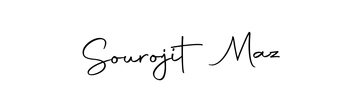 How to make Sourojit Maz signature? Autography-DOLnW is a professional autograph style. Create handwritten signature for Sourojit Maz name. Sourojit Maz signature style 10 images and pictures png