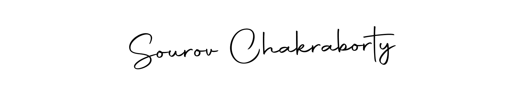 Create a beautiful signature design for name Sourov Chakraborty. With this signature (Autography-DOLnW) fonts, you can make a handwritten signature for free. Sourov Chakraborty signature style 10 images and pictures png