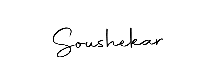 How to make Soushekar name signature. Use Autography-DOLnW style for creating short signs online. This is the latest handwritten sign. Soushekar signature style 10 images and pictures png