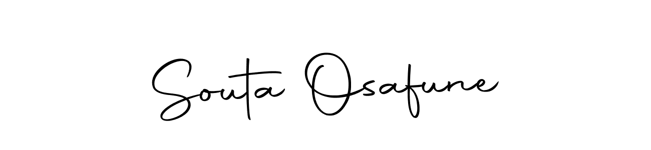 Create a beautiful signature design for name Souta Osafune. With this signature (Autography-DOLnW) fonts, you can make a handwritten signature for free. Souta Osafune signature style 10 images and pictures png