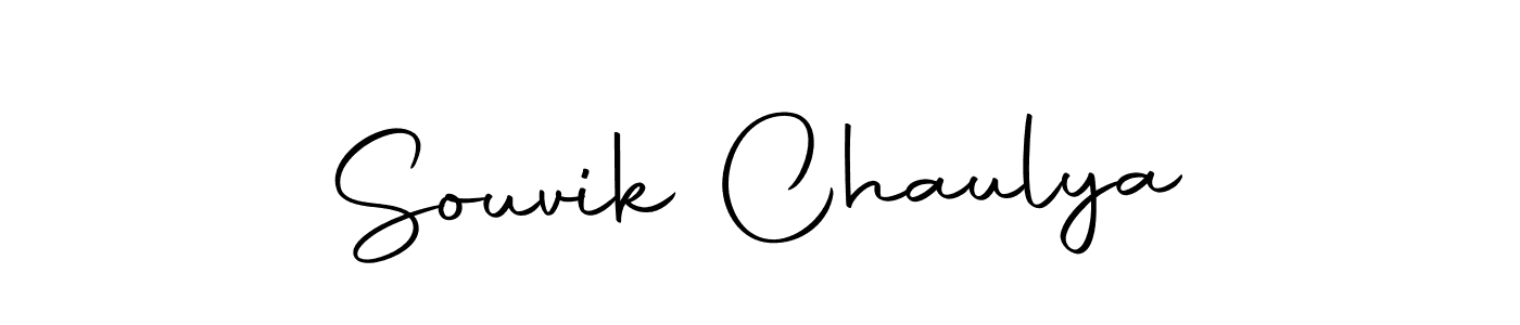 Also we have Souvik Chaulya name is the best signature style. Create professional handwritten signature collection using Autography-DOLnW autograph style. Souvik Chaulya signature style 10 images and pictures png